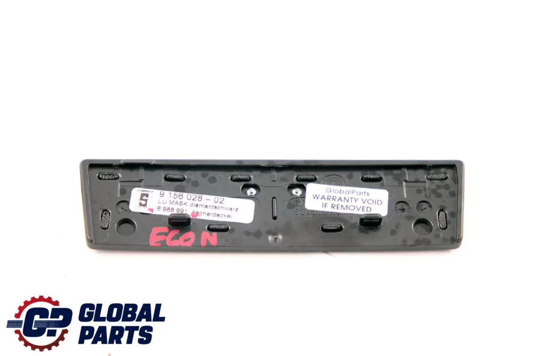 BMW 5 Series E60 E61 LCI Decor Cover Trim Ashtray Diamantschwarz - SKU 6988991 - Part number 6988991