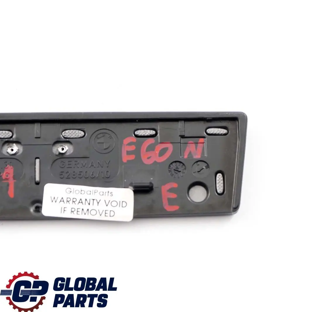 BMW 5 Series E60 E61 LCI 1 Decor Cover Ashtray Trim High Gloss Grey 9156029 - SKU 6988992-1 - Part number 6988992