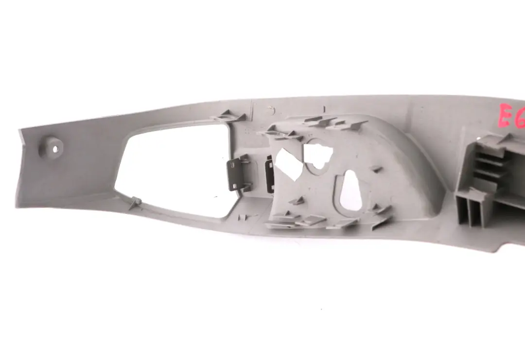 BMW 5 Series E60 E61 Front Seat Trim Cover Covering Outer Left N/S Grey - SKU 6989259 - Part number 6989259
