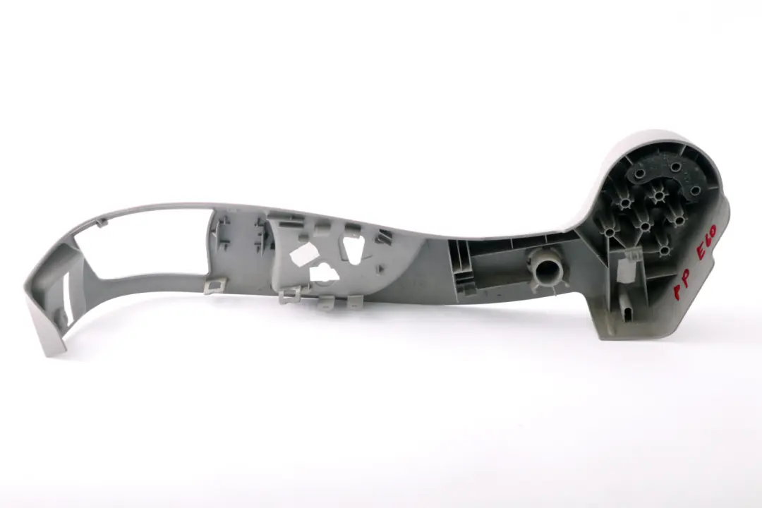 BMW 5 Series E60 E61 LCI Front Seat Trim Cover Covering Outer Right O/S Grey - SKU 6989260 - Part number 6989260