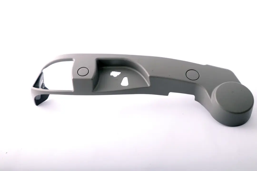 BMW 5 Series E60 E61 LCI Front Seat Trim Cover Covering Outer Right O/S Grey - SKU 6989260 - Part number 6989260