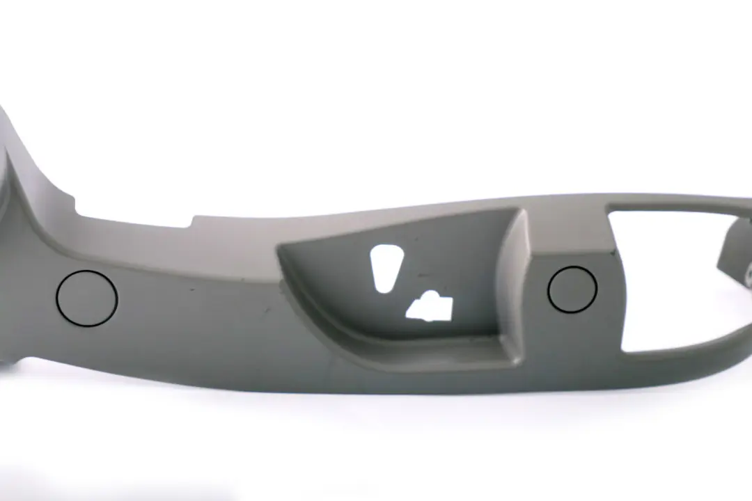 BMW 5 Series E60 E61 LCI Front Seat Trim Cover Covering Outer Right O/S Grey - SKU 6989260 - Part number 6989260