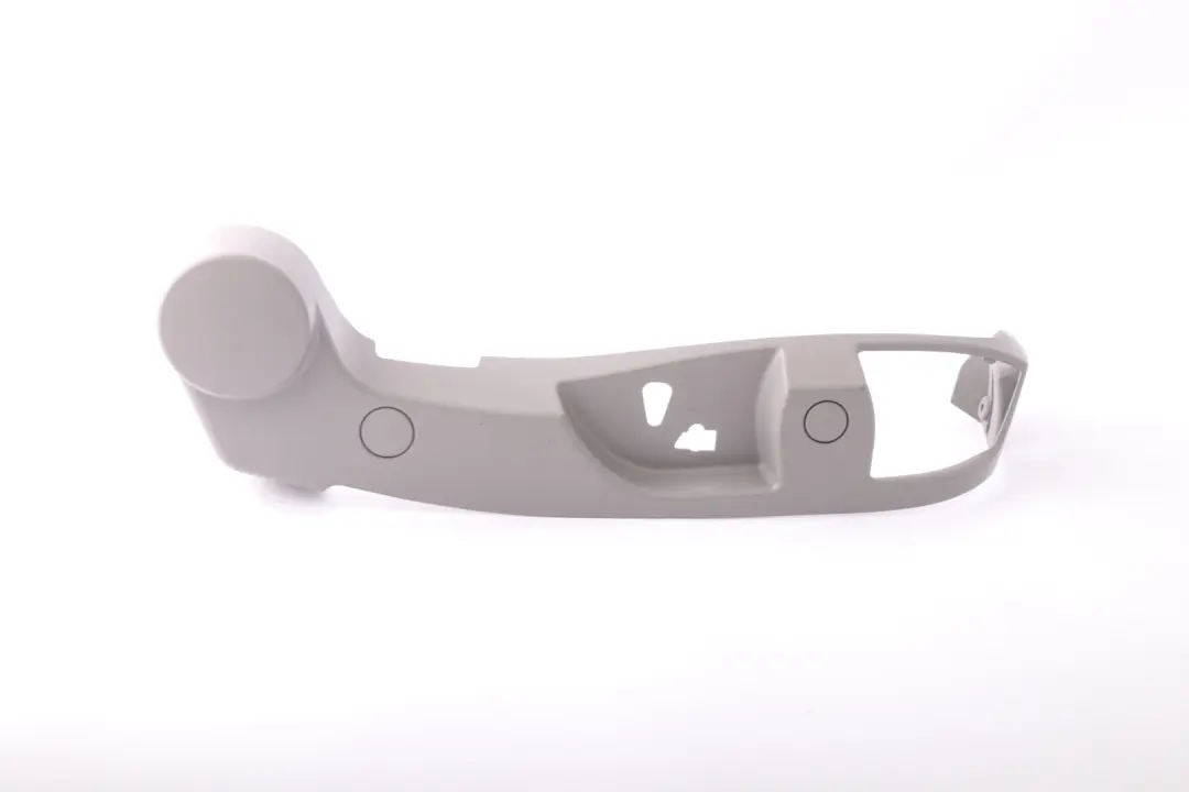 BMW 5 Series E60 E61 LCI Front Seat Trim Cover Covering Outer Right O/S Grey - SKU 6989260 - Part number 6989260