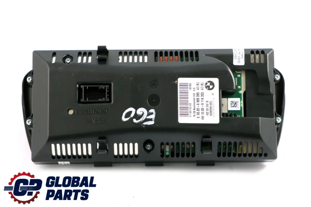 BMW 5 6 Series E60 E63 E64 On-board Display Monitor Screen 6,5" - SKU 6989395 - Part number 6989395