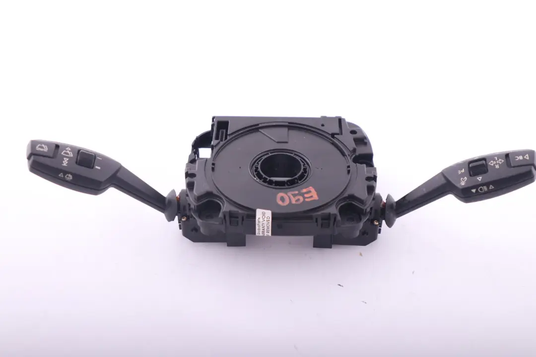 Switch Cluster BMW E88 E90 E92 Steering Column Wiper Stalk to with Part number 6989558 Switch Cluster BMW E88 E90 E92 Steering Column Wiper Stalk - SKU 6989558 - Part number 6989558