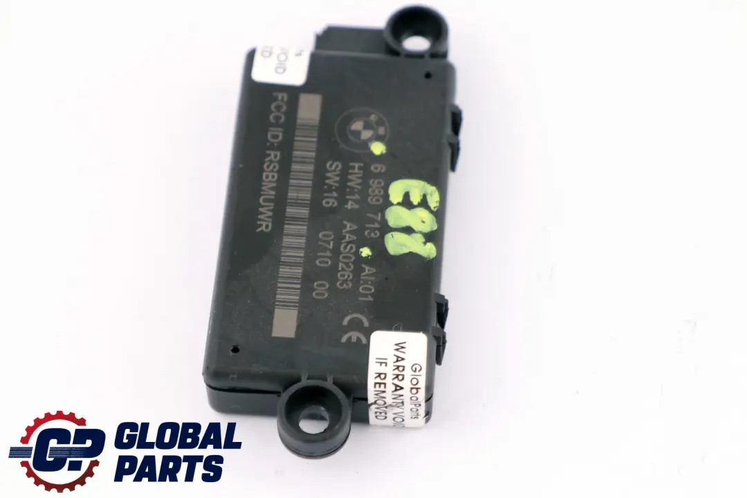  *BMW 1 3 Z4 er E88 E89 E93 DWA-Innenraumschutz Diebstahlwarnanlage - SKU 6989713 - Teilenummer 6989713