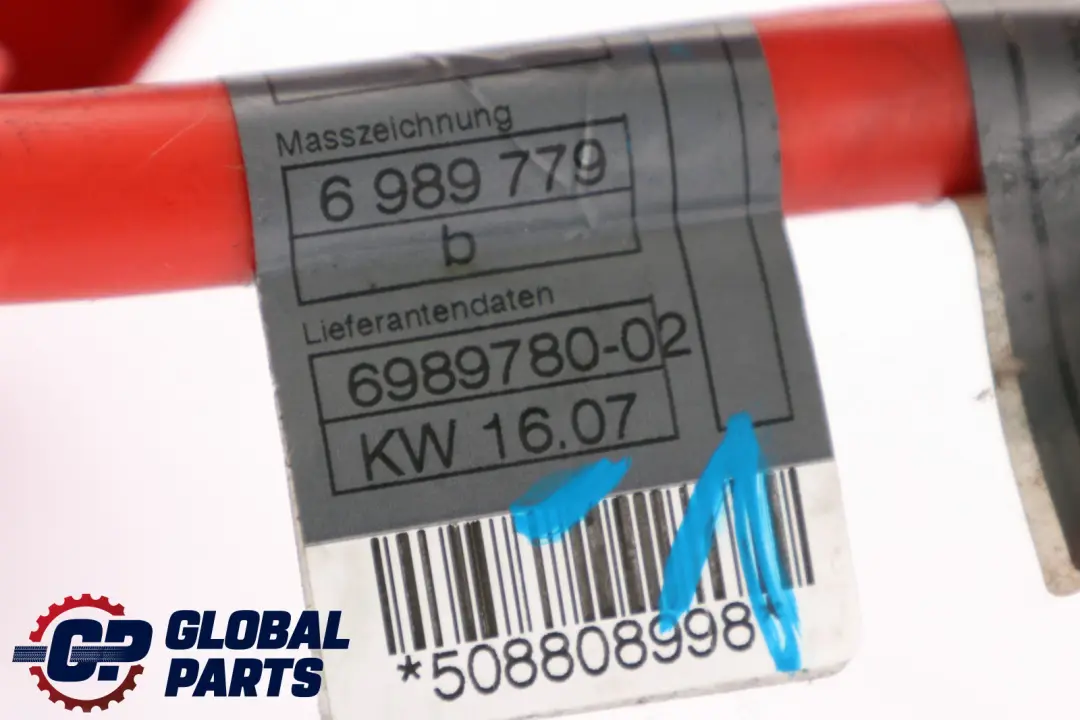 Cable de la Batterie Plus Cable pour BMW E60 E60N LCI à propos du numéro de pièce 6989780 BMW E60 E60N LCI Cable de la Batterie Plus Cable - SKU 6989780 - Numéro de pièce 6989780