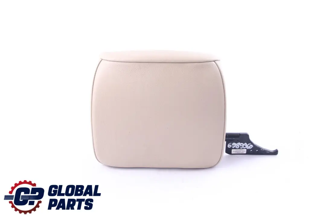 BMW E93 Convertible Asiento Delantero Derecho Reposacabezas Cuero Crema Beige - SKU 6989960 - Número de pieza 6989960