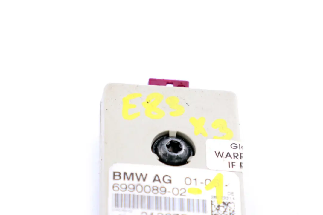 BMW 6 X3 Series E63 E83 Radio Antenna Amplifier Suppression Filter - SKU 6990089-1 - Part number 6990089