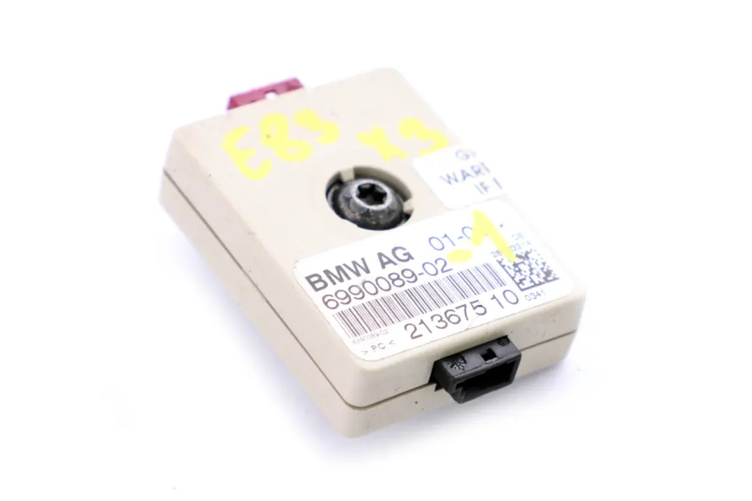 Reihe E63 E83 Radio Antenna Amplifier Entstörfilter für BMW X3 mit Teilenummer 6990089 BMW X3 Reihe E63 E83 Radio Antenna Amplifier Entstörfilter - SKU 6990089-1 - Teilenummer 6990089