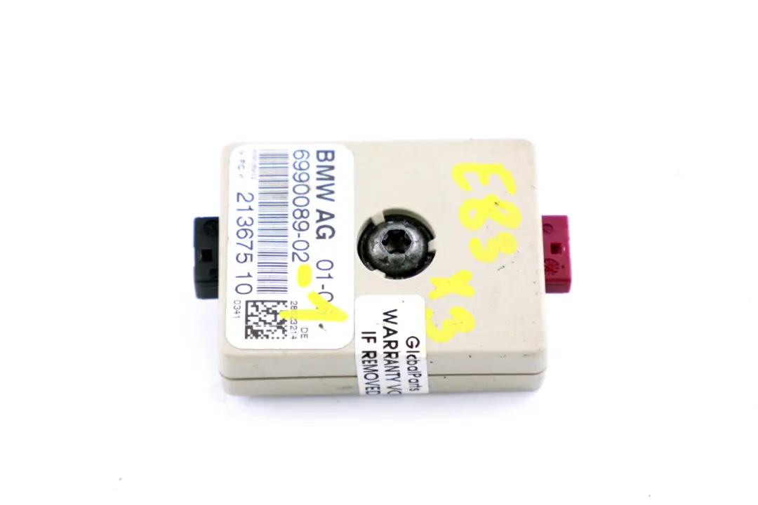 BMW X3 Serie E63 E83 Radio Antenne Amplificateur Ftre - SKU 6990089-1 - Numéro de pièce 6990089