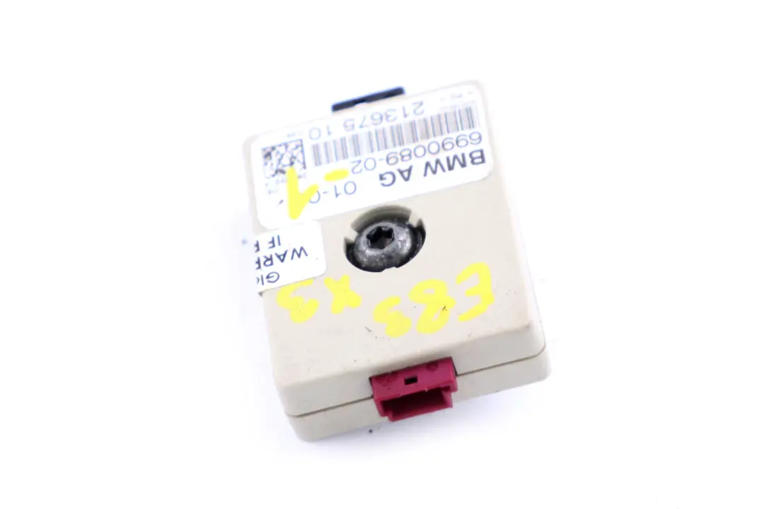 BMW 6 X3 Series E63 E83 Radio Antenna Amplifier Suppression Filter - SKU 6990089-1 - Part number 6990089