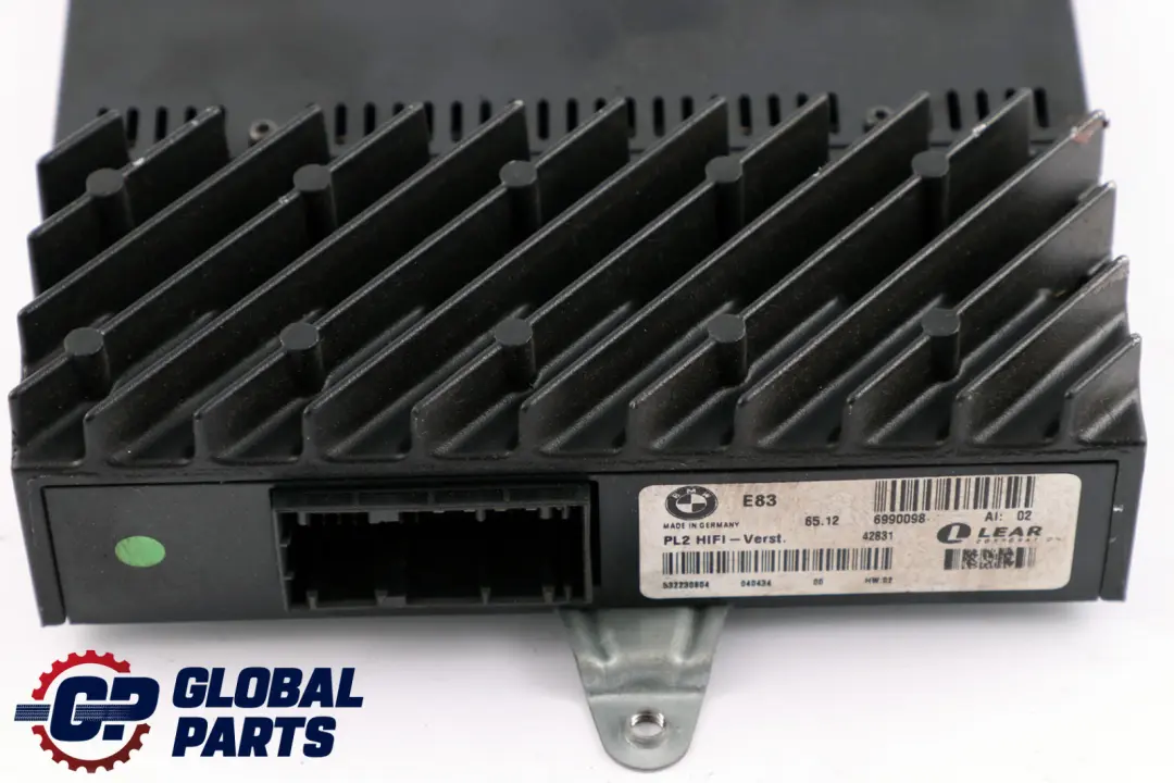 BMW X3 E83 LCi AMPLIFIER HIFI SYSTEM LEAR PL2 6512 - SKU 6990098 - Part number 6990098