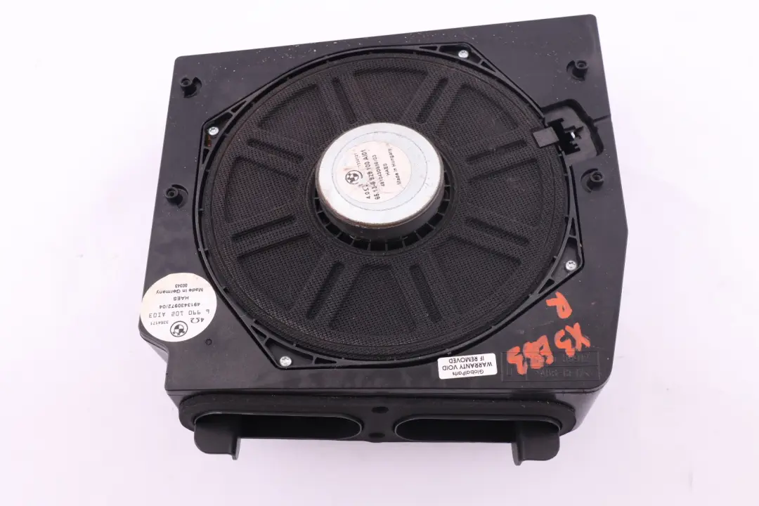 X3-Reihe E83 Basse Centrale Droite Stereo-System 6513 pour BMW à propos du numéro de pièce 6990102 BMW X3-Reihe E83 Basse Centrale Droite Stereo-System 6513 - SKU 6990102 - Numéro de pièce 6990102