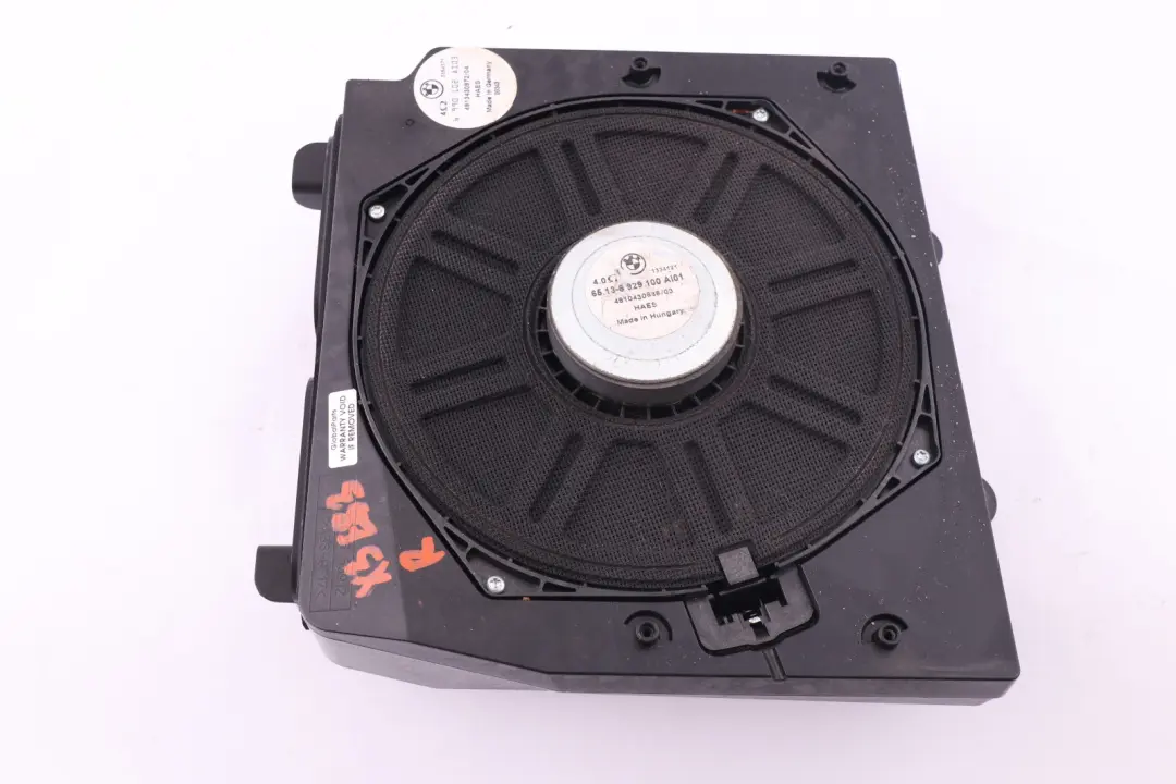 BMW E83 X3 Głośnik Audio Niskotonowy Prawy - SKU 6990102 - Numer Części 6990102