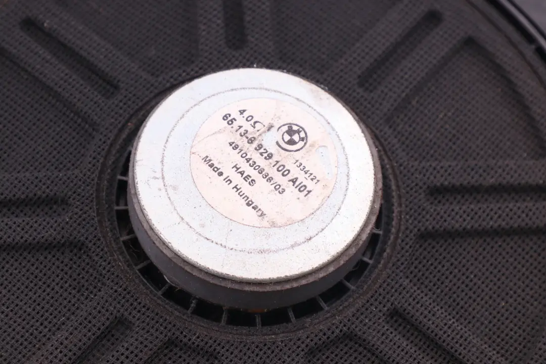BMW X3 Series E83 Stereo Audio System Right Central Bass Speaker O/S - SKU 6990102 - Part number 6990102