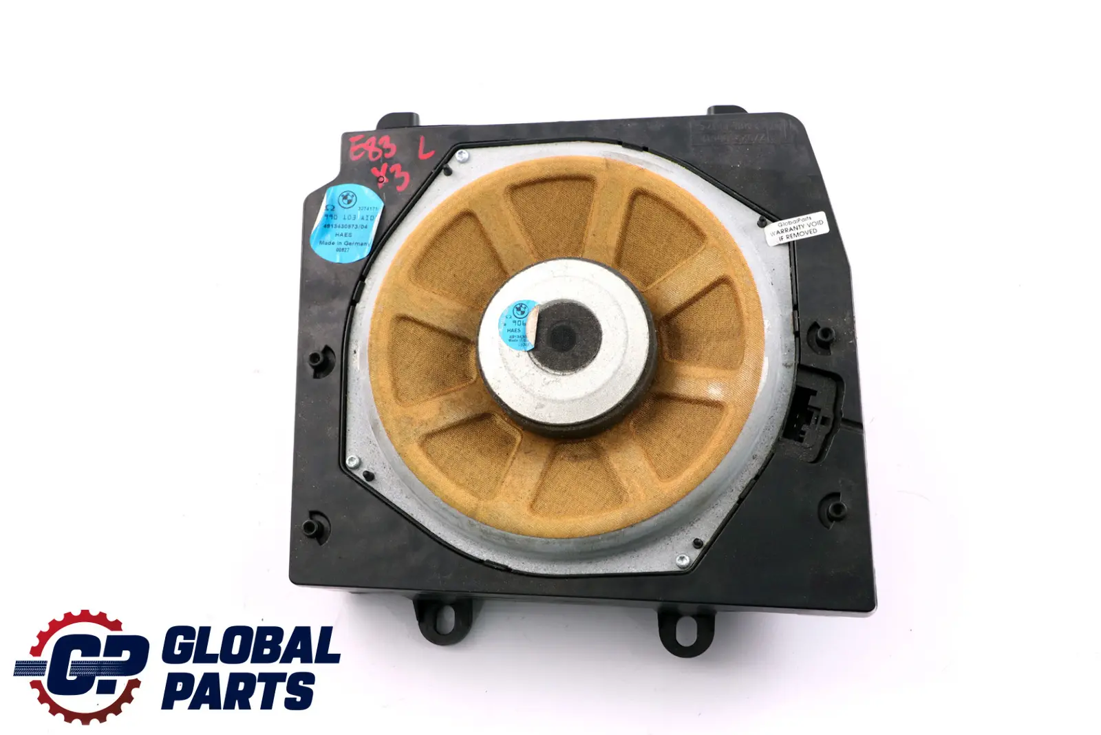 BMW X3 er E83 Zentralbass links HIFI-SYSTEM 6980983 6990103