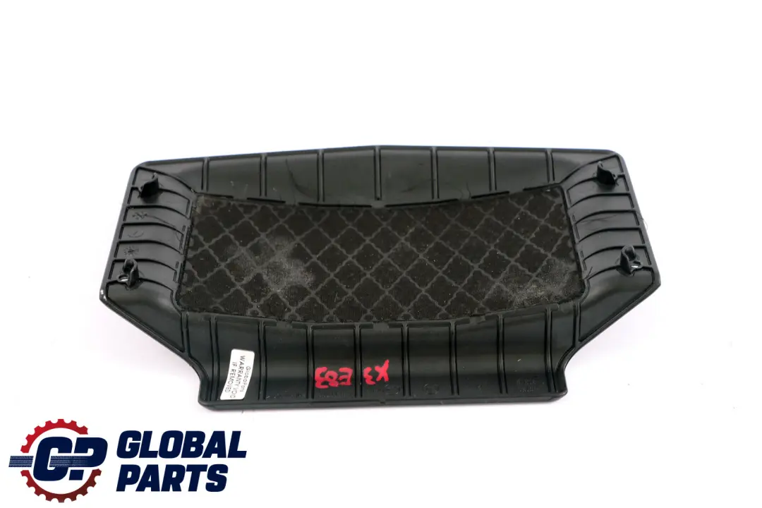 BMW X3 E83 Hi-Fi Systeme Audio Couverture Basse Centrale 6513 - SKU 6990108 - Numéro de pièce 65136990108