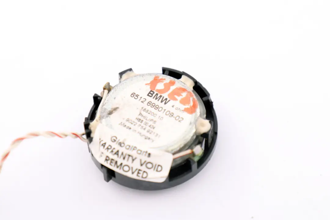 Front Door Speaker Tweeter to BMW X3 E83 LCI with Part number 6990109 BMW X3 E83 LCI Front Door Speaker Tweeter - SKU 6990109 - Part number 6990109
