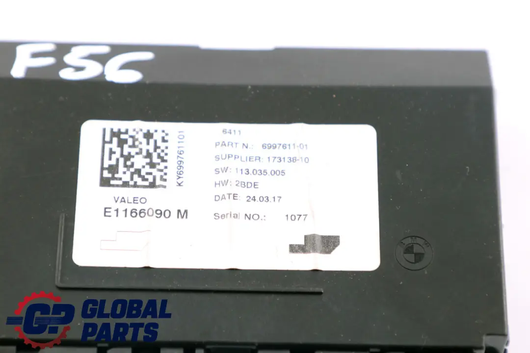 BMW F20 F30 MINI F55 F56 Control Unit Air Conditioning Module - SKU 6997611 - Part number 6840450