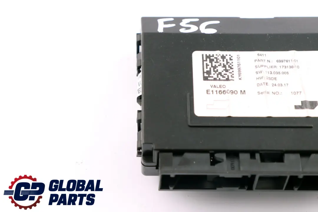 BMW F20 F30 MINI F55 F56 Control Unit Air Conditioning Module - SKU 6997611 - Part number 6840450