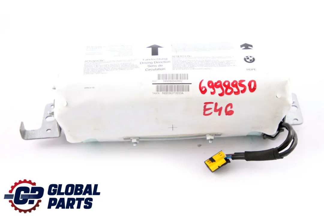 Poduszka Powietrzna Airbag Pasażera 9394543 do BMW E46 o numerze 6998950 BMW E46 Poduszka Powietrzna Airbag Pasażera 9394543 - SKU 6998950 - Numer Części 6998950