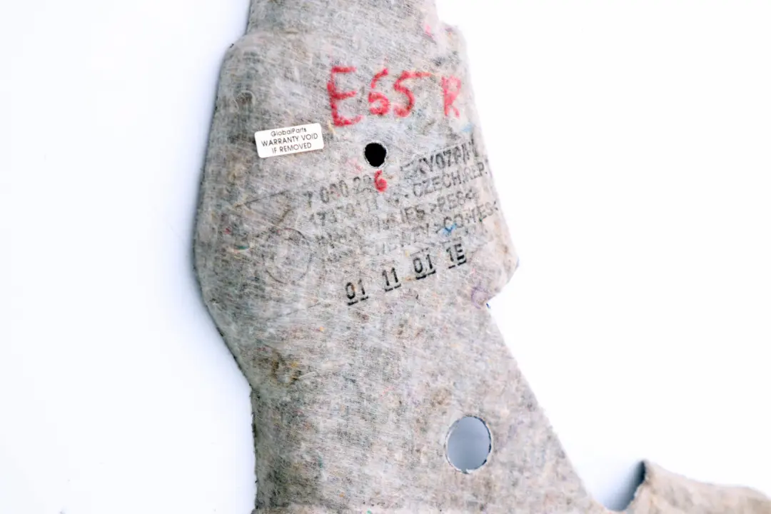 Insonorisation Rumble Droite 5148 pour BMW E65 E66 E67 à propos du numéro de pièce 7000295 BMW E65 E66 E67 Insonorisation Rumble Droite 5148 - SKU 7000296 - Numéro de pièce 7000295