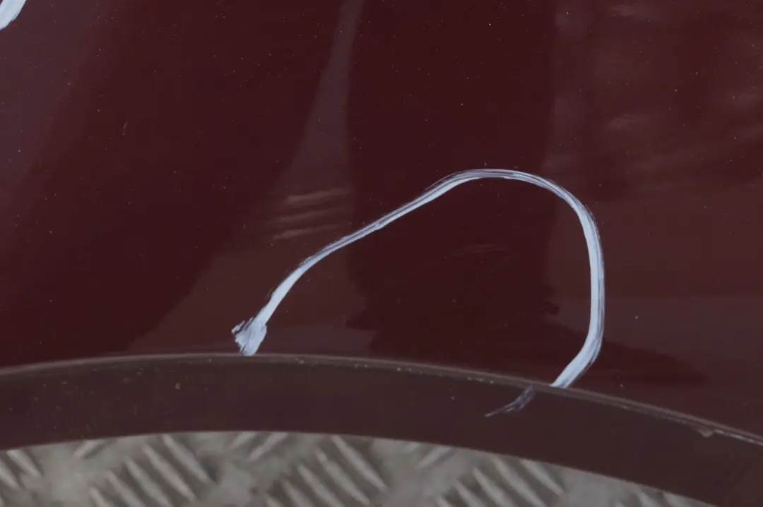 BMW X5 E53 Panel Ala Defensa Delantera Izquierda Caoba Metálico - 436 - SKU 7000385-MAH - Número de pieza 7000385