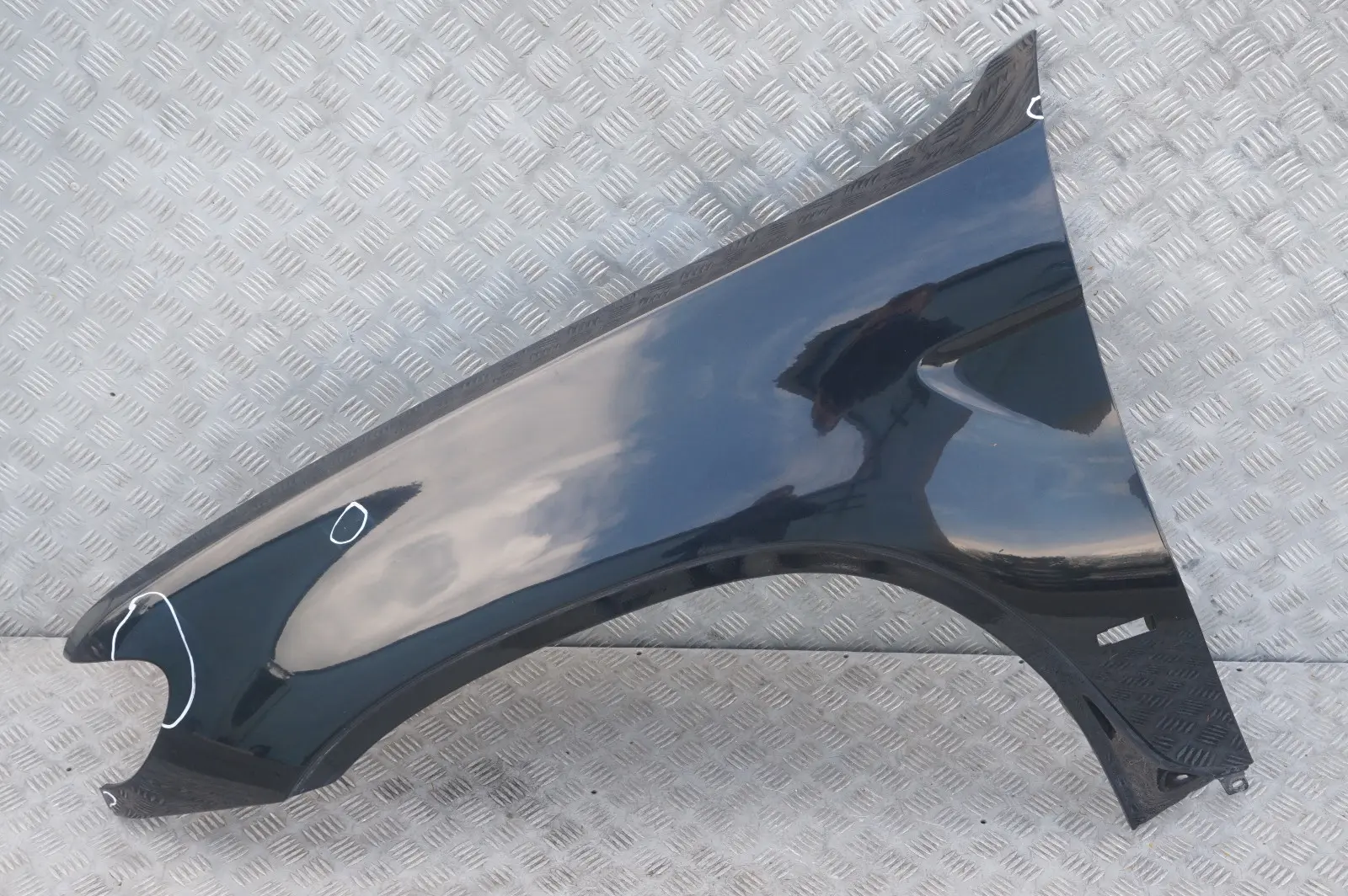 BMW X5 SERIES E53 Side Panel Wing Fender Front Left N/S Schwarz 2 Black - 668