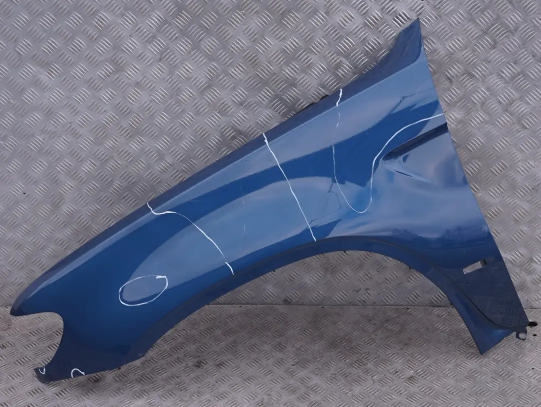 Lato Conducente Pannello Laterale Frontale SX Parafango Blu Topazio per BMW X5 E53 con numero di parte 7000385 BMW X5 E53 Lato Conducente Pannello Laterale Frontale SX Parafango Blu Topazio - SKU 7000385-TPB2 - Numero di parte 7000385