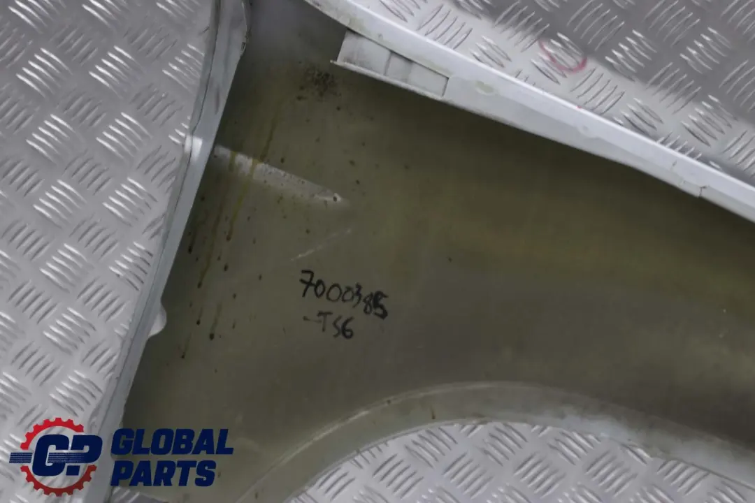 BMW X5 E53 6 Pareti Anteriore Sinistra Parafango Argento-Titanio Argento - 354 - SKU 7000385-TS6 - Numero di parte 7000385