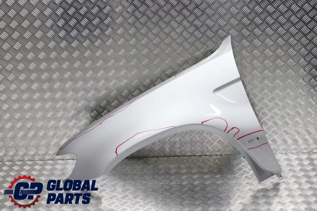 BMW X5 E53 6 Pareti Anteriore Sinistra Parafango Argento-Titanio Argento - 354 - SKU 7000385-TS6 - Numero di parte 7000385