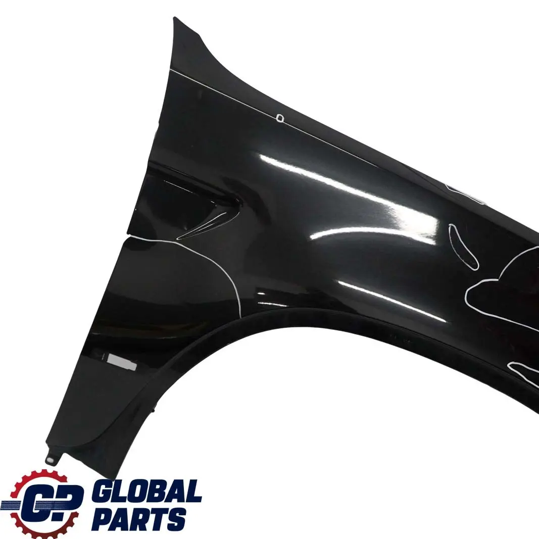 Side Panel Wing Fender Front Right O/S Black Sapphire to BMW X5 Series 5 E53 with Part number 7000386 BMW X5 Series 5 E53 Side Panel Wing Fender Front Right O/S Black Sapphire - SKU 7000386-BS5 - Part number 7000386