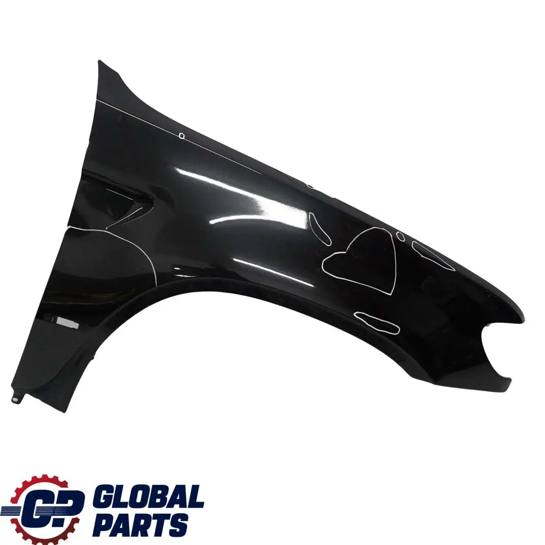 Side Panel Wing Fender Front Right O/S Black Sapphire BMW X5 Series 5 E53 - SKU 7000386-BS5 - Part number 7000386