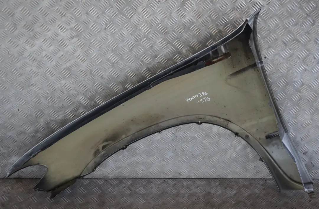 BMW X5 E53 Fahrerseite Seitenwand Vorne Rechts Kotflügel Sterlinggrau Grau 472 - SKU 7000386-STG - Teilenummer 7000386