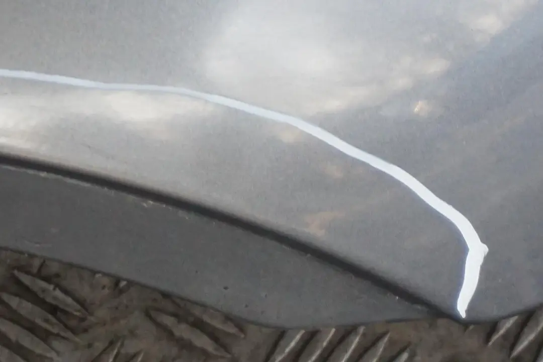 BMW X5 E53 1 Side Panel Wing Fender Front Right Stahlgrau Steel Grey - 400 - SKU 7000386-STH1 - Número de pieza 7000386