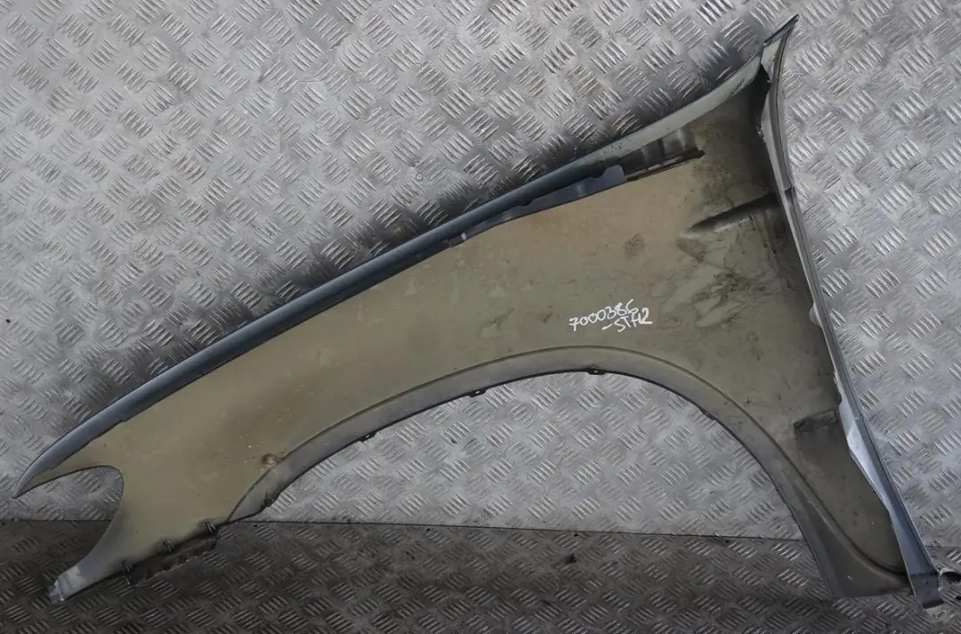 BMW X5 E53 2 Side Panel Wing Fender Front Right O/S Stahlgrau Steel Grey - 400 - SKU 7000386-STH2 - Part number 7000386