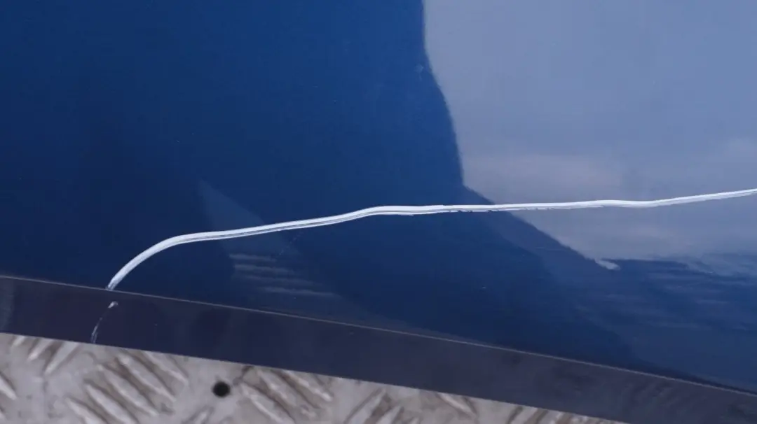 BMW X5 Series 2 E53 Side Panel Wing Fender Front Right O/S Topasblau Topaz Blue - SKU 7000386-TPB2 - Part number 7000386