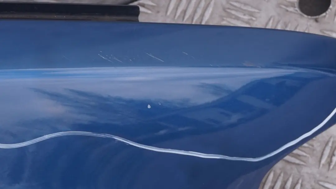 BMW X5 Series 2 E53 Side Panel Wing Fender Front Right O/S Topasblau Topaz Blue - SKU 7000386-TPB2 - Part number 7000386