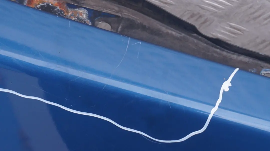 BMW E53 Side Panel Wing Fender Front Right Topasblau Topaz Blue - SKU 7000386-TPB2 - Número de pieza 7000386