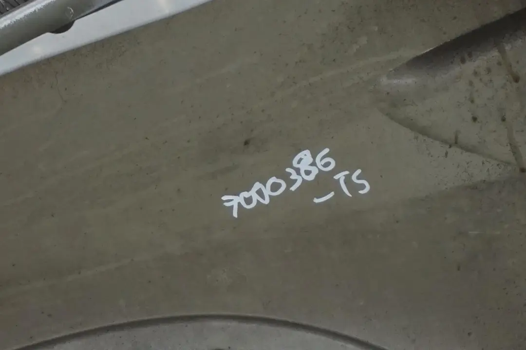 Side Panel Wing Fender Front Right O/S Titansilber Silver 354 to BMW X5 SERIES E53 with Part number 7000386 BMW X5 SERIES E53 Side Panel Wing Fender Front Right O/S Titansilber Silver 354 - SKU 7000386-TS - Part number 7000386