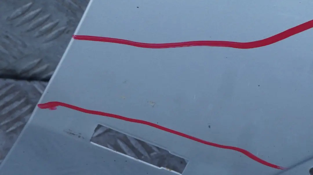 BMW X5 2 E53 Fahrerseite Seitenwand vorne rechts Kotflügel Titansilber Silber - SKU 7000386-TS3 - Teilenummer 7000386