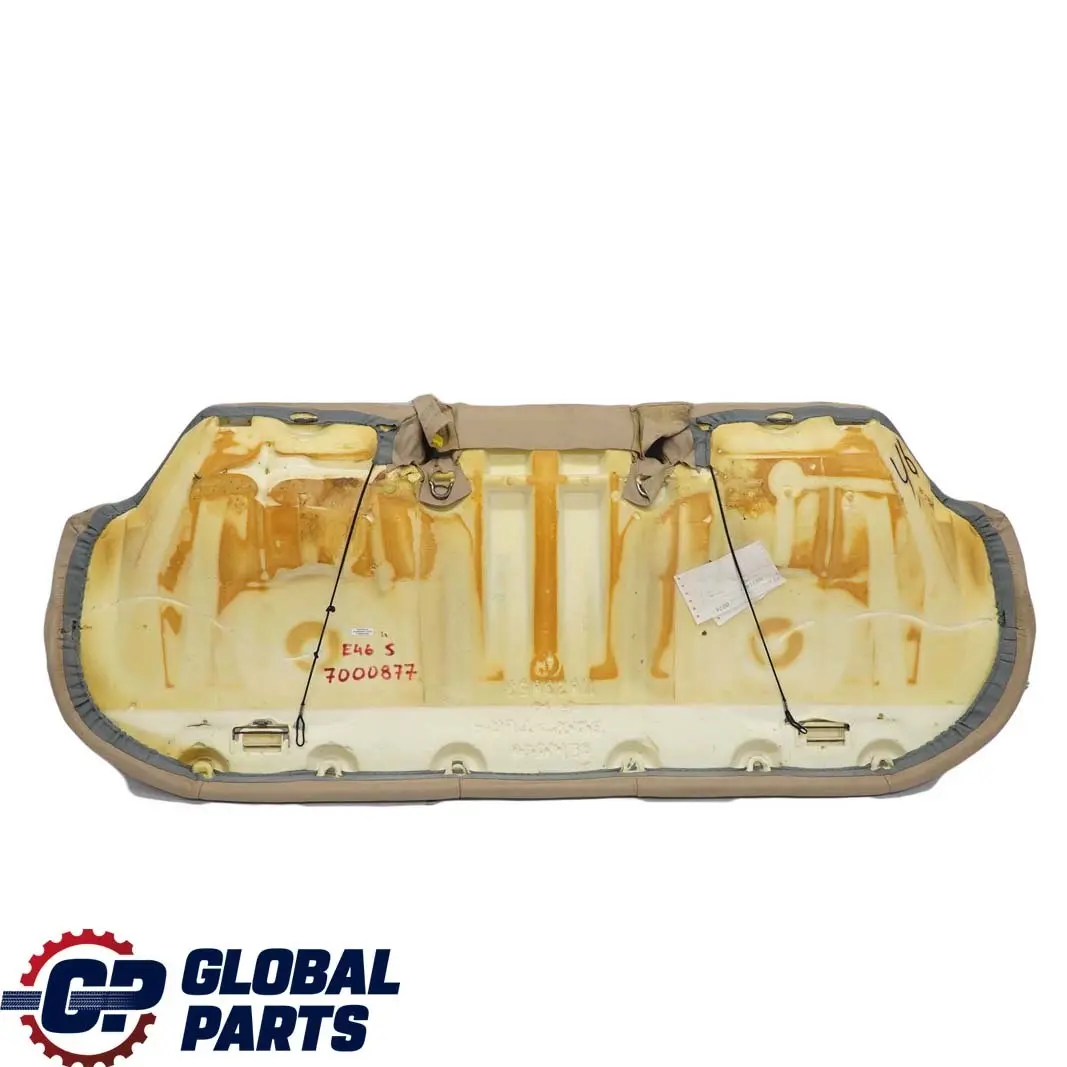Berline Siege Arriere Innenr?cksitzbank Reference Cuir Beige Montana pour BMW E46 à propos du numéro de pièce 7000877 BMW E46 Berline Siege Arriere Innenr?cksitzbank Reference Cuir Beige Montana - SKU 7000877 - Numéro de pièce 7000877