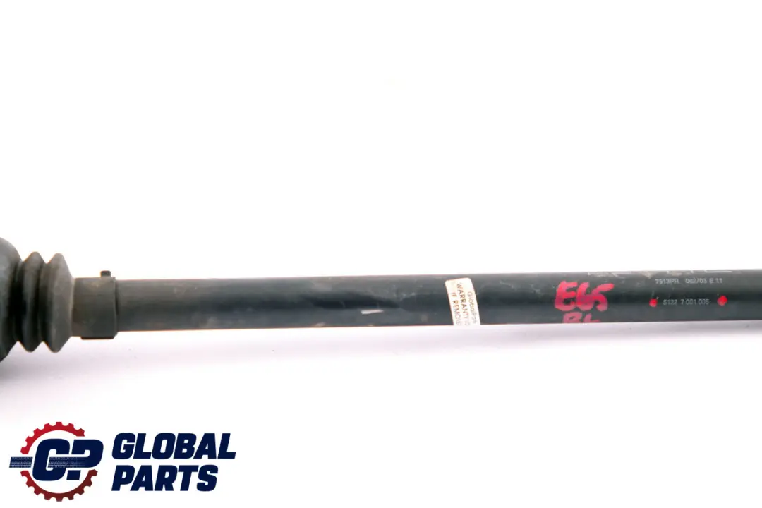 BMW 7 Series E65 Rear Left Door N/S Soft Close Brake Strut Damper - SKU 7001005 - Part number 7001005