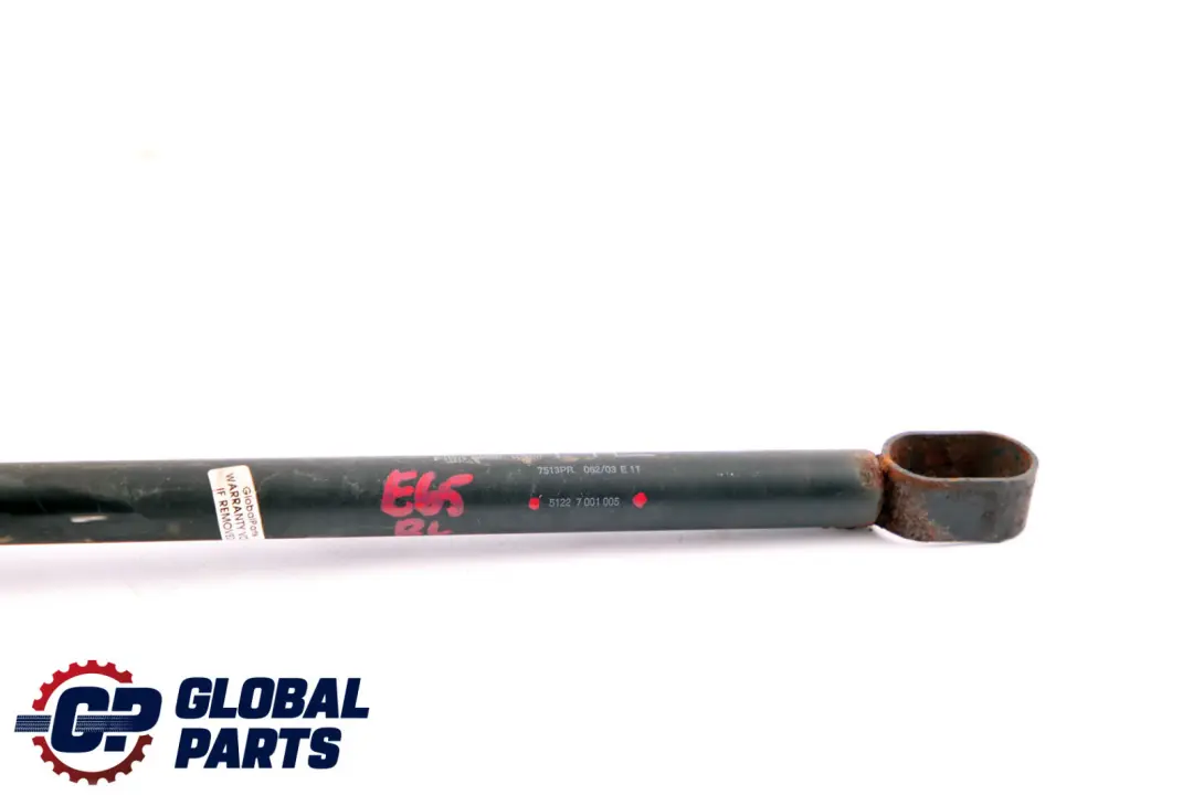 Left Door N/S Soft Close Brake Strut Damper to BMW 7 Series E65 Rear with Part number 7001005 BMW 7 Series E65 Rear Left Door N/S Soft Close Brake Strut Damper - SKU 7001005 - Part number 7001005