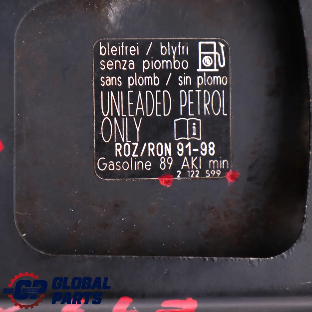 BMW X5 Series E53 1 Fill In Flap Fuel Cover Black Sapphire Metallic - SKU 7001027-BS1 - Part number 7001027