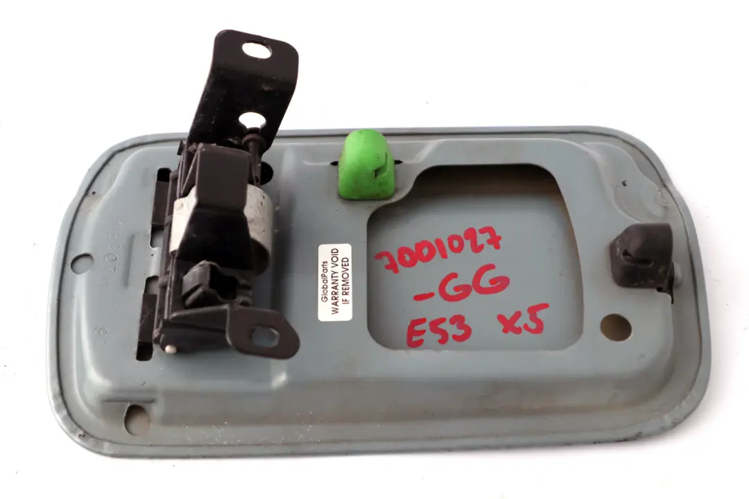 Cache pour Reservoir Couvercle Gris Vert Metallique 700102 pour BMW X5 E53 à propos du numéro de pièce 7001027 BMW X5 E53 Cache pour Reservoir Couvercle Gris Vert Metallique 700102 - SKU 7001027-GG - Numéro de pièce 7001027