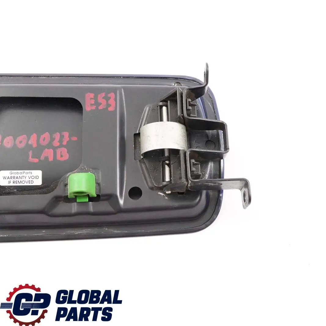 BMW X5 E53 Cache pour Reservoir Couvercle le Mans Bleu Metallise 381 - SKU 7001027-LMB - Numéro de pièce 7001027