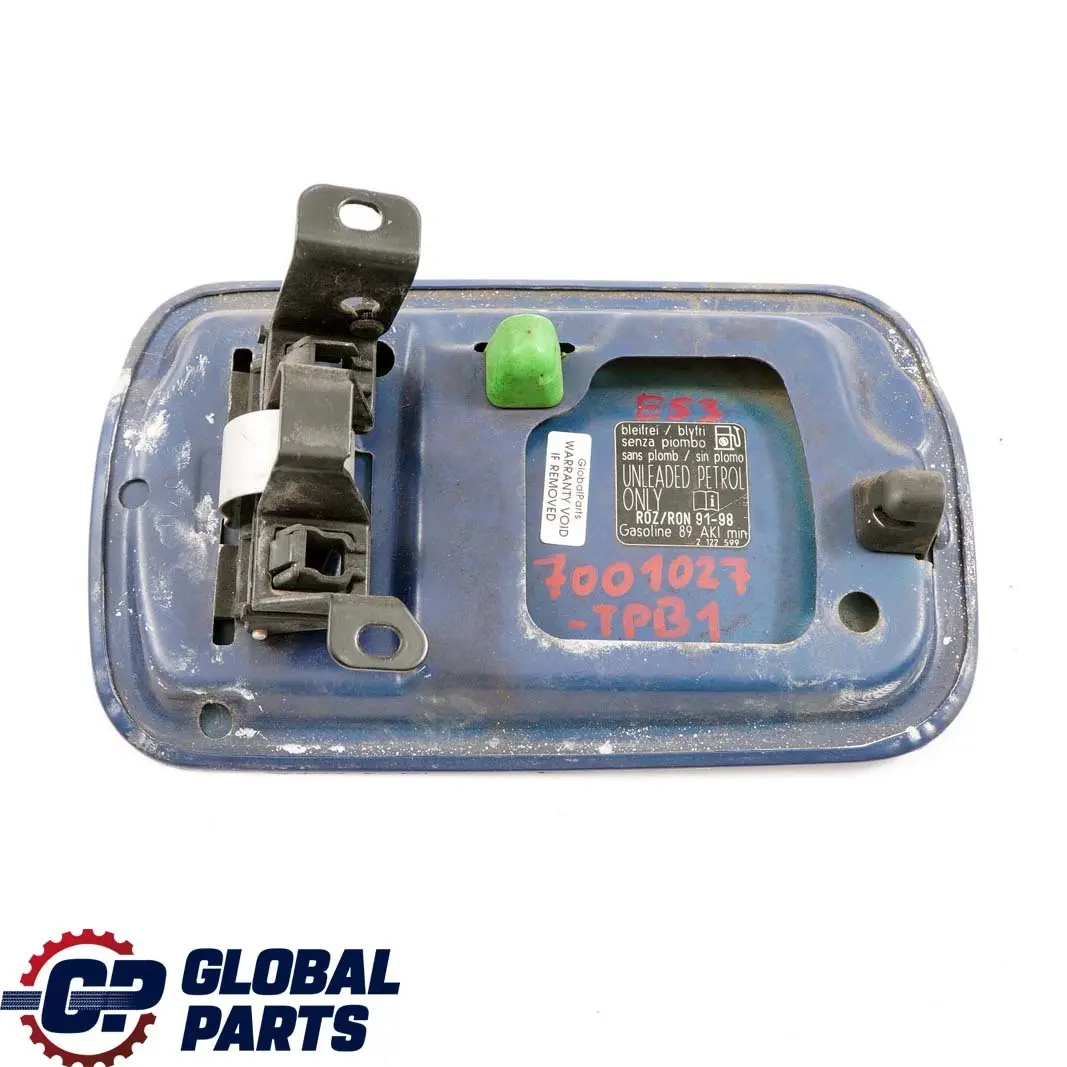 BMW X5 1 E53 Cache pour Reservoir Couvercle Bleu Topaze Metallique 700102 - SKU 7001027-TPB1 - Numéro de pièce 7001027