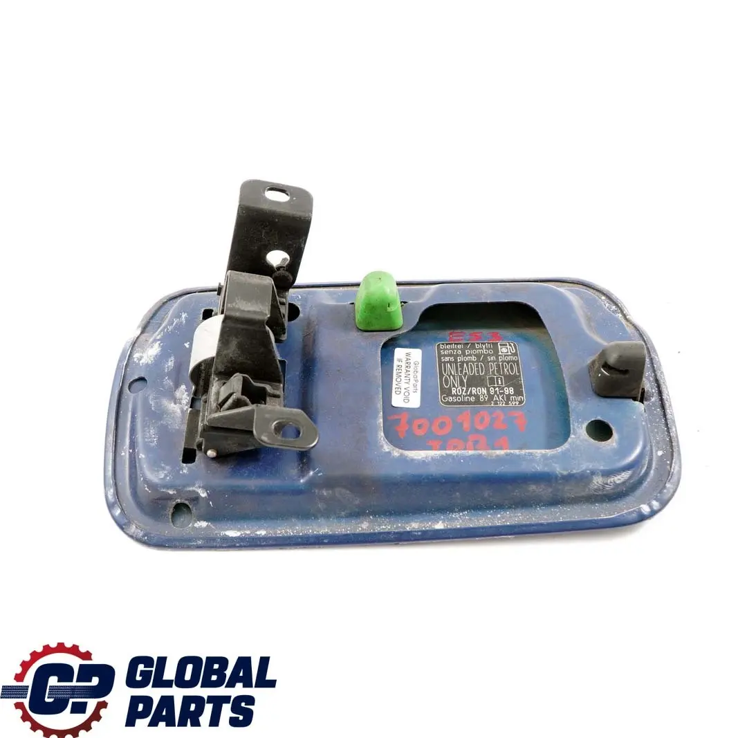BMW X5 er 1 E53 Einfüllklappe Deckel Topasblau Metallic Blau 700102 - SKU 7001027-TPB1 - Teilenummer 7001027